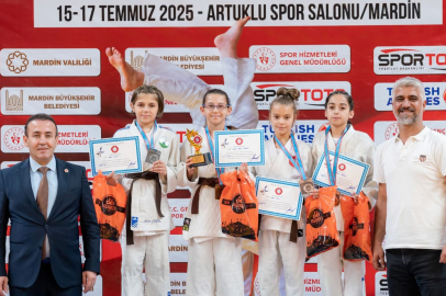 Osmangazili minik judocudan Türkiye ikinciliği
