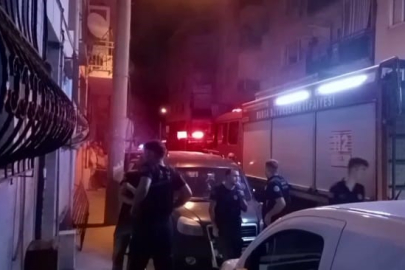 Dumanı gören sokağa döküldü!