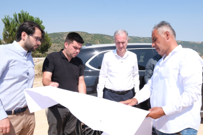 İnegöl Millet Bahçesi’nde ikinci etap çalışmaları tüm hızıyla sürüyor