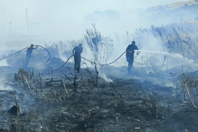 Bandırma-Bursa karayolunda yangın söndürüldü