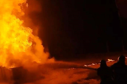 Petrol sondaj kuyusunda patlama