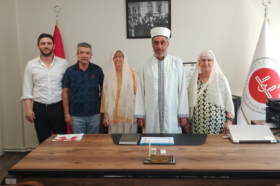 Alman vatandaşı İna, Mudanya'da Müslüman oldu