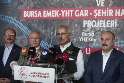 Bakan Uraloğlu'ndan Bursa Emek - YHT Gar - Şehir Hastanesi metrosu açıklaması!