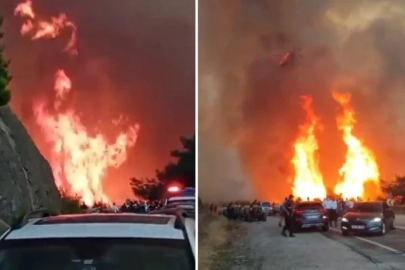 Orhaneli ve Harmancık’ta alevler yeniden yükseliyor: Keles tehlike altında!