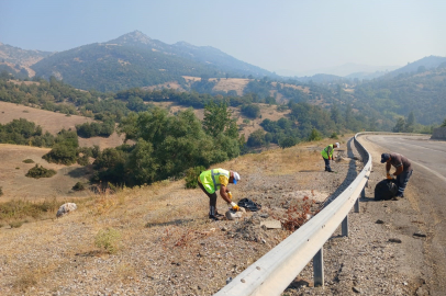 Yangın riskine karşı atık toplama seferberliği