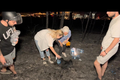 Tatlıses’in eski eşi Ayşegül Yıldız’dan yangın bölgesine destek