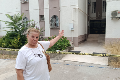 Apartmanın merdivenleri çöktü: ''Deprem oldu sandım''