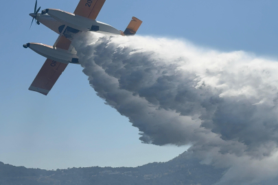 Bodrum’da yangın: Havadan ve karadan müdahale sürüyor