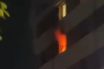 Bursa’da öğrenci yurdunda yangın paniği