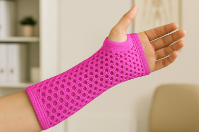 Yeni nesil yıkanabilir alçı ile kırıklar tatilinize engel değil