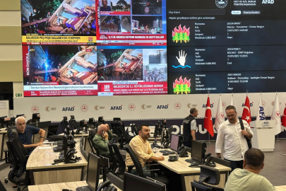 AFAD Türkiye Afet Müdahale Planı'nı devreye aldı