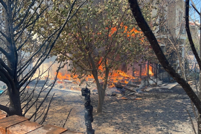 Çanakkale'deki yangında dumandan etkilenenlerin sayısı 77'e çıktı