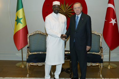 Cumhurbaşkanı Erdoğan, Senegal Başbakanı Sonko’yu kabul etti