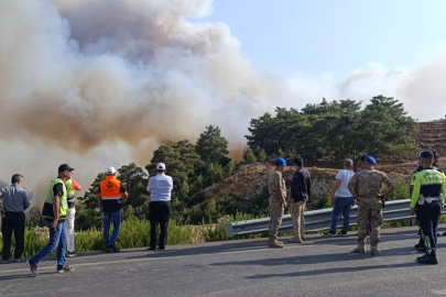 Mersin'deki orman yangını: 5 ilden takviye geldi ekiplerin müdahalesi sürüyor