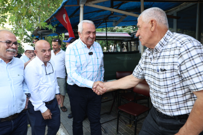 Başkan Şadi Özdemir, Akçalar Mahallesi’nde vatandaşlarla buluştu