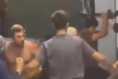 Esnaf kavgası büyüdü, sandalyeler havada uçuştu