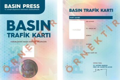 Kamu kurumlarına Basın Kartı bilgilendirmesi