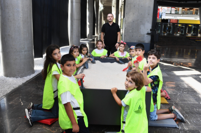 Minik Arkeologlar iş başında