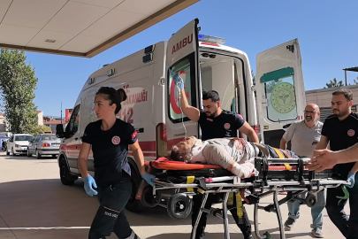 Asansör boşluğuna düşen işçi ağır yaralandı