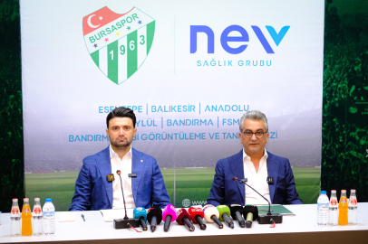 Bursaspor ile Nev Sağlık Grubu’ndan 5 yıllık isim hakkı anlaşması