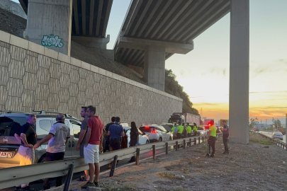Orhangazi-Gemlik yolunda zincirleme kaza