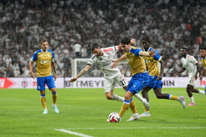 Beşiktaş, evinde kaybederek Avrupa defterini kapattı.