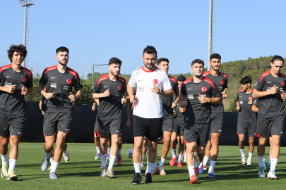 Ümit Milli Futbol Takımı, Hırvatistan maçının hazırlıklarını sürdürdü