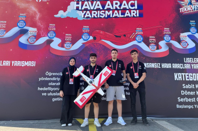 Bursa Yıldırım Ticaret MTAL, Sabit Kanat İHA yarışmasında 6'ncı oldu
