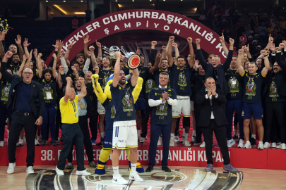 38. Erkekler Cumhurbaşkanlığı Kupası'nda ödüller verildi