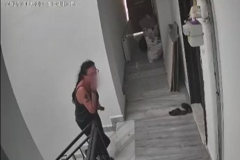 Şarkıcı Güllü'nün balkondan düşmeden önceki görüntüsü ortaya çıktı