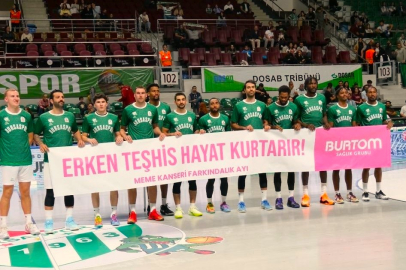 BURTOM ve Bursaspor Meme Kanserine dikkat çekti
