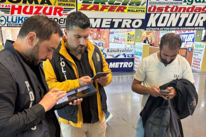 Bursa'da düzensiz göç denetimi! Binlerce sorgulama yapıldı...