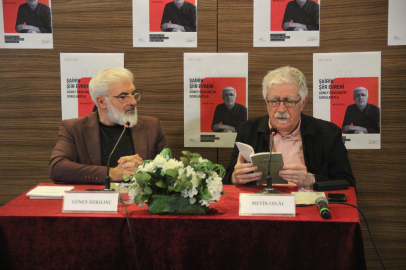 Metin Celal, Nilüfer’de “Şairin Şiir Evreni”ni anlattı