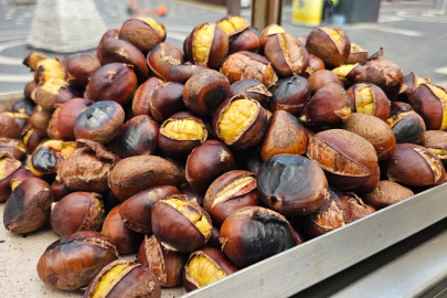 Kestane tezgahlarda yerini aldı