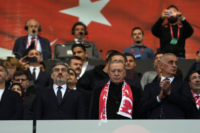 Cumhurbaşkanı Erdoğan, A Milli Takımı Gürcistan maçında yalnız bırakmadı