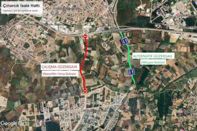 Çınarcık Su Projesi için trafik düzenlemesi! İşte detaylar