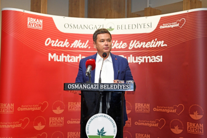 Osmangazi'de muhtarlar günü buluşması