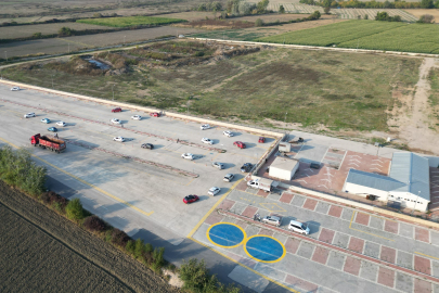 İnegöl Belediyesi’nin yeni sürücü eğitim alanı hizmete girdi