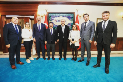 NİLTİMDER yönetiminden Vali Erol Ayyıldız'a ziyaret…