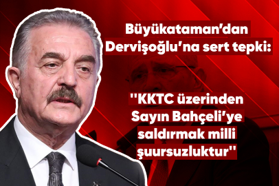 Büyükataman’dan Dervişoğlu’na sert tepki: ''KKTC üzerinden Sayın Bahçeli’ye saldırmak milli şuursuzluktur''