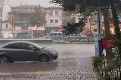 Bursa hasretle beklediği yağmura kavuştu