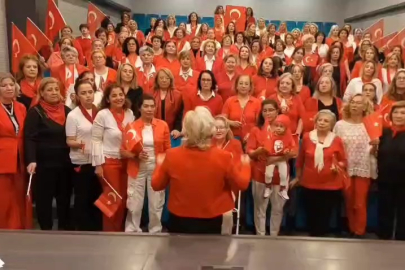 Bursa Nilüfer Kadın Korosu’ndan Cumhuriyet Bayramı’na özel kutlama