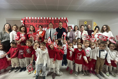 Nilüfer’de minikler Cumhuriyet Bayramı’nı coşkuyla kutladı