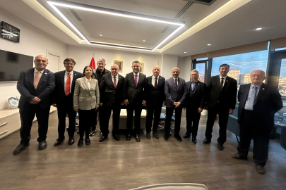 Türkiye Gazeteciler Konfederasyonu’ndan BİK Genel Müdürü Abdülkadir Çay'a ziyaret.