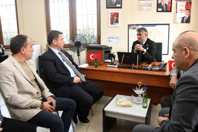 Başkan Aydın’dan yürekleri ısıtan buluşma