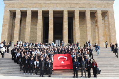 Bursalı gençler, Ata’nın huzuruna çıktı