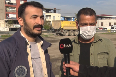 Çöp karıştırırken Türk bayrağı buldular!