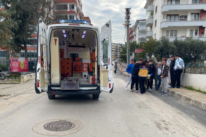 Dengesini kaybedip yola düşen adama kamyon çarptı