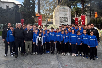 Yeşim Spor Kulübü’nden Ata’ya saygı