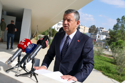 CHP Genel Başkanı Özgür Özel, Kuzey Kıbrıs Türk Cumhuriyeti'nde